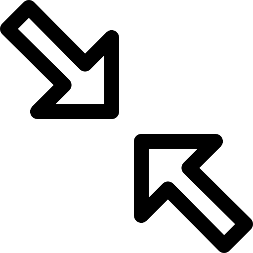 圧縮する Basic Rounded Lineal icon