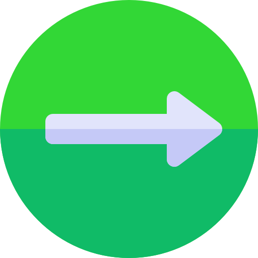 오른쪽 화살표 Basic Rounded Flat icon