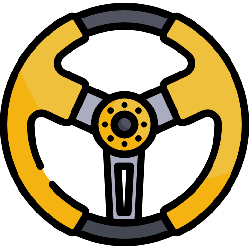 Steering wheel Special Lineal color icon