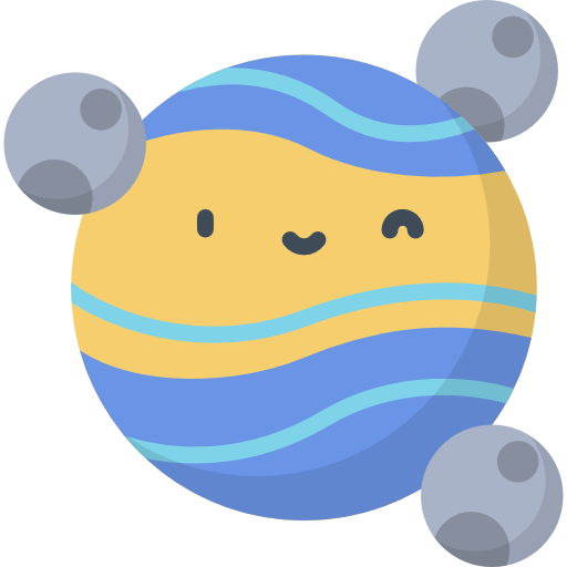 Planet Kawaii Flat icon
