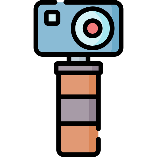 액션 카메라 Special Lineal color icon