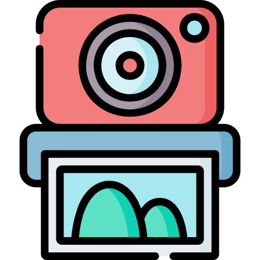 インスタントカメラ Special Lineal color icon