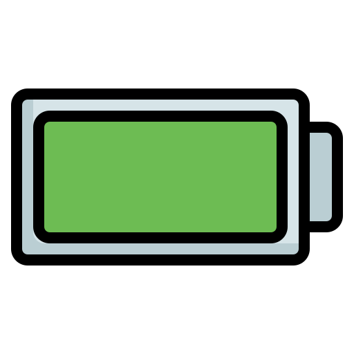 Full battery Generic Outline Color icon