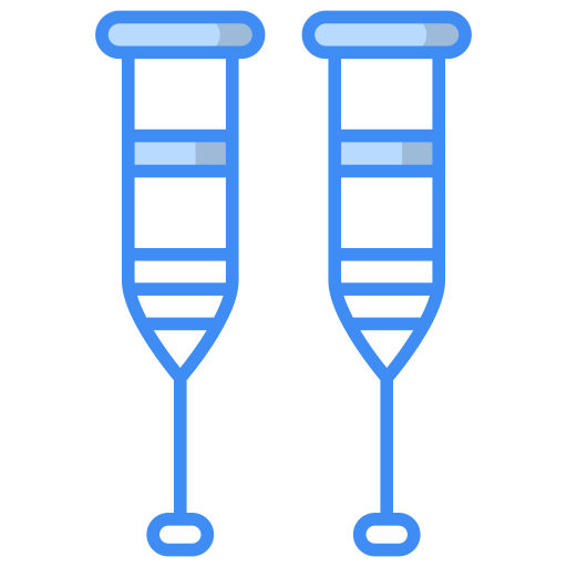 stampelle Generic Blue icona