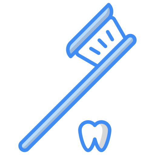 nettoyage des dents Generic Blue Icône