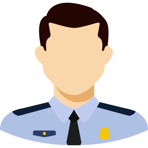 Полицейский Generic Flat иконка