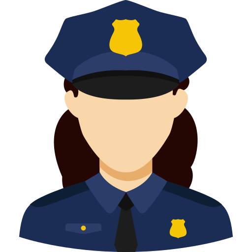 Полицейский Generic Flat иконка