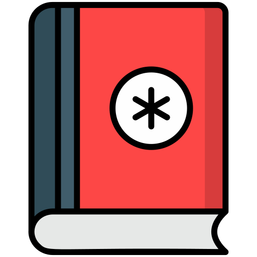 Medical book Generic Outline Color icon