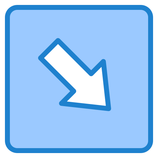 prawy dolny srip Blue ikona