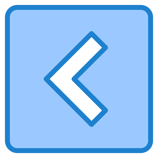 lewy przycisk srip Blue ikona