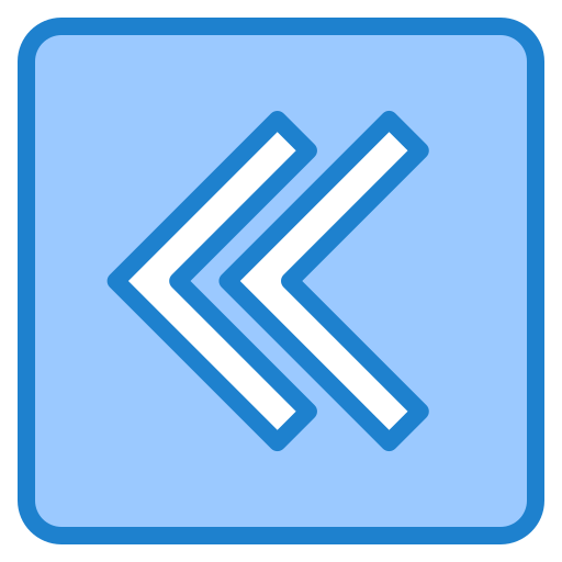 botón izquierdo srip Blue icono