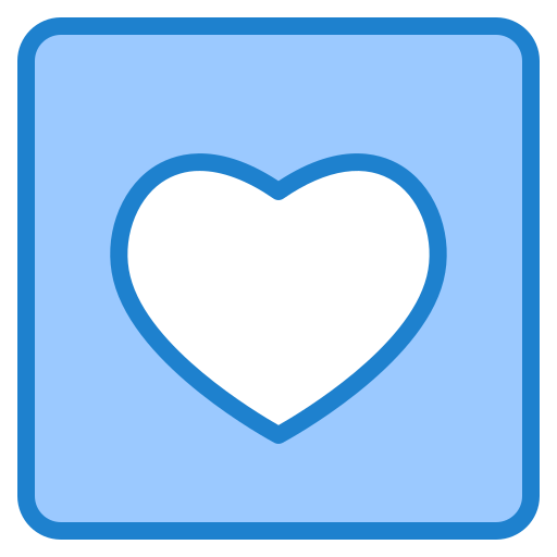 miłość srip Blue ikona