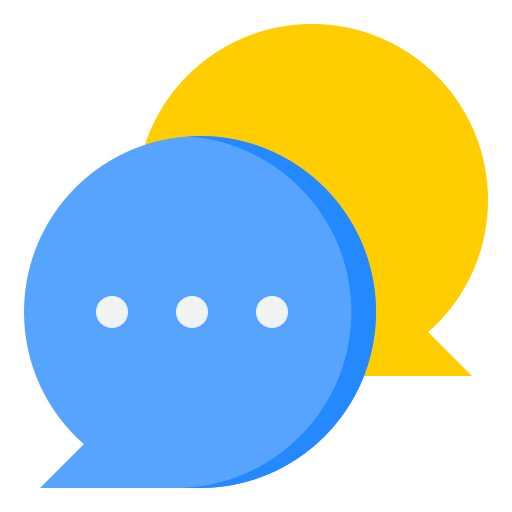 Conversation srip Flat icon