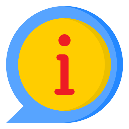 Information srip Flat icon