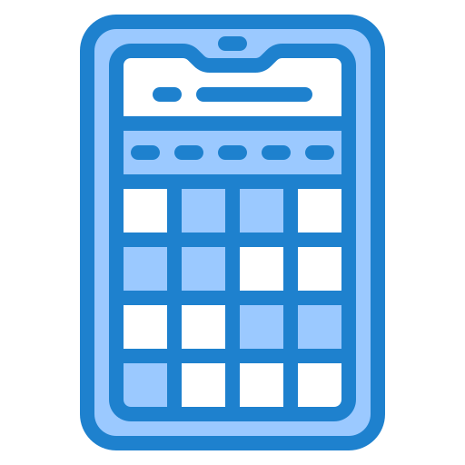 telefon komórkowy srip Blue ikona
