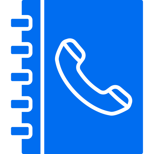 Телефонная книга Generic Flat иконка