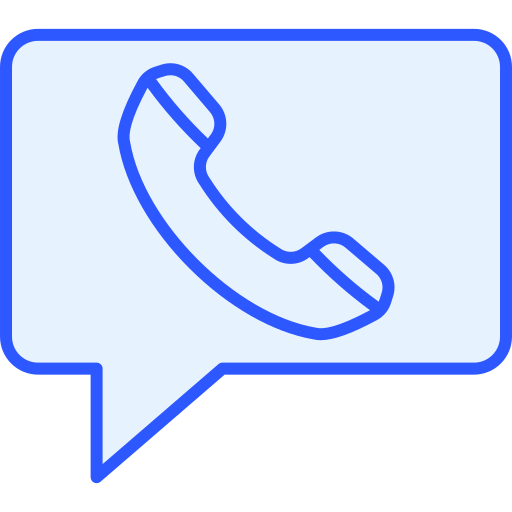 message téléphonique Generic Blue Icône