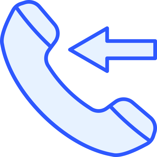 Incoming call Generic Blue icon