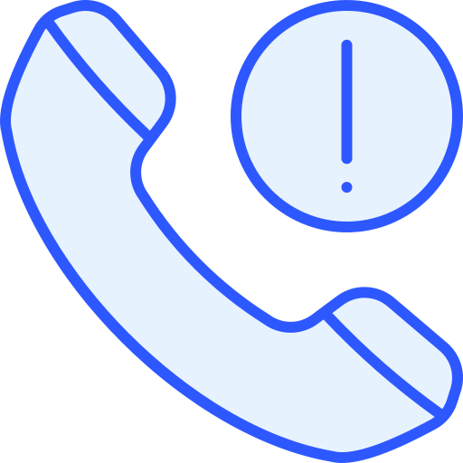 Answer phone Generic Blue icon