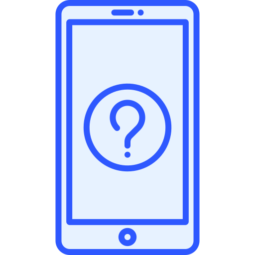 Answer phone Generic Blue icon