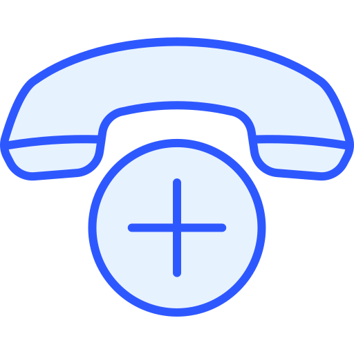 Phone Generic Blue icon