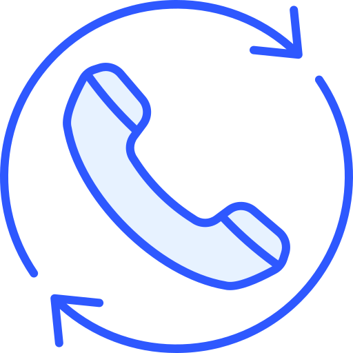 Call back Generic Blue icon