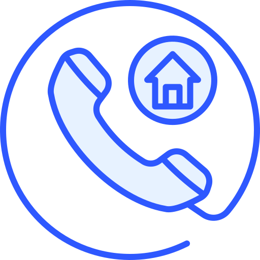 telefon Generic Blue icon