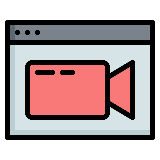 Live stream Generic Outline Color icon