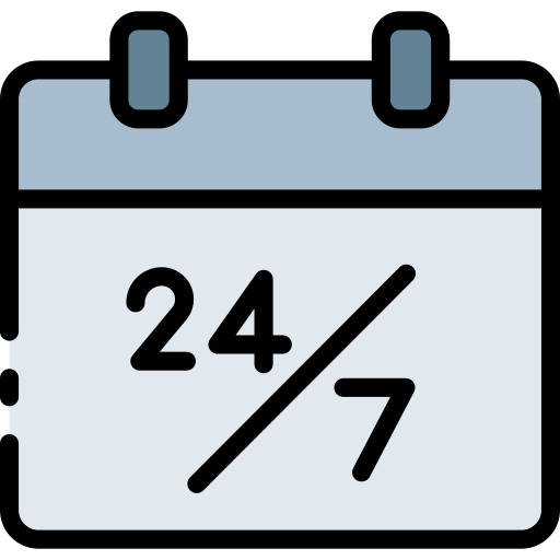 7 days Generic Outline Color icon
