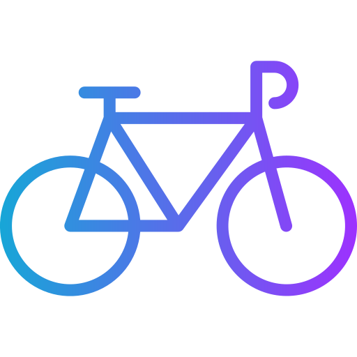 bicyclette Generic Gradient Icône