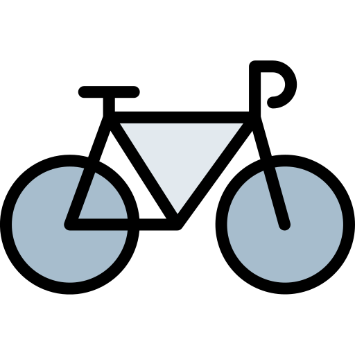 fahrrad Generic Outline Color icon