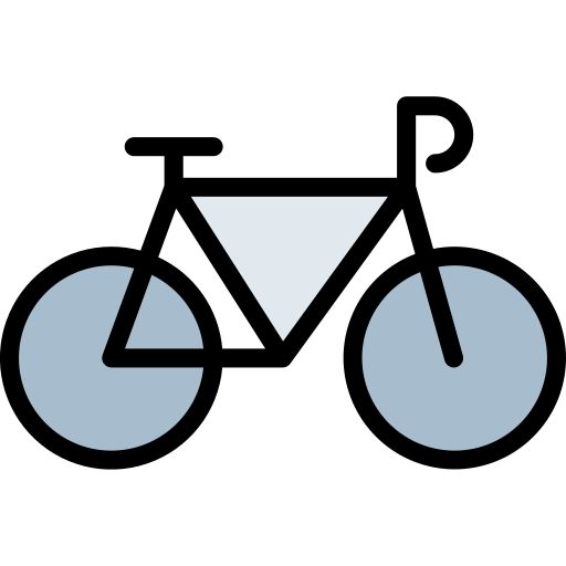 自転車 Generic Outline Color icon