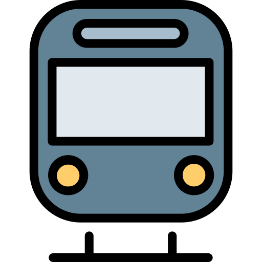 Public transport Generic Outline Color icon