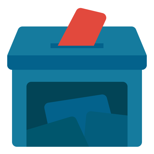 urna electoral Wichai.wi Flat icono