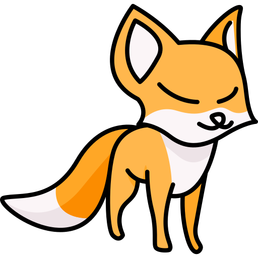 fuchs Generic Thin Outline Color icon