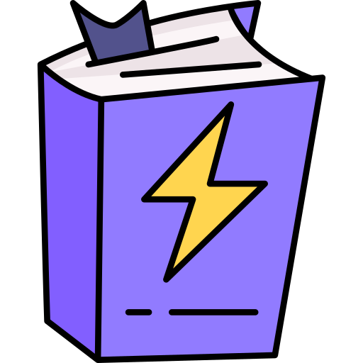 Book Generic Thin Outline Color icon