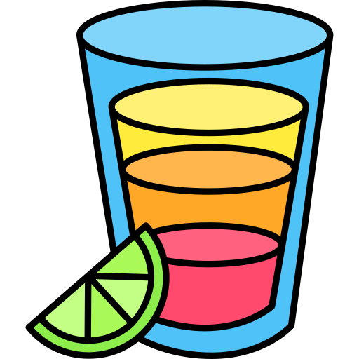 tequila Generic Thin Outline Color icono