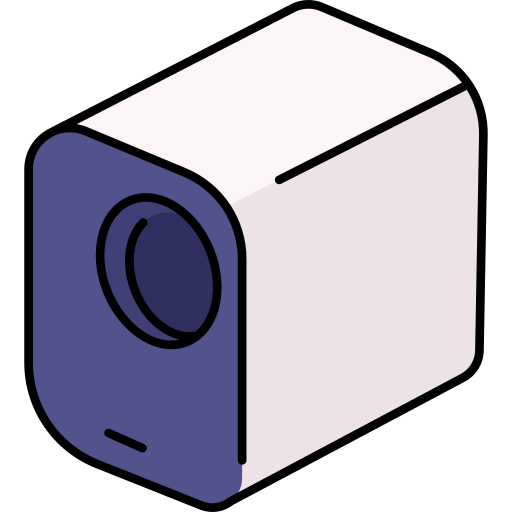 Movie projector Generic Thin Outline Color icon