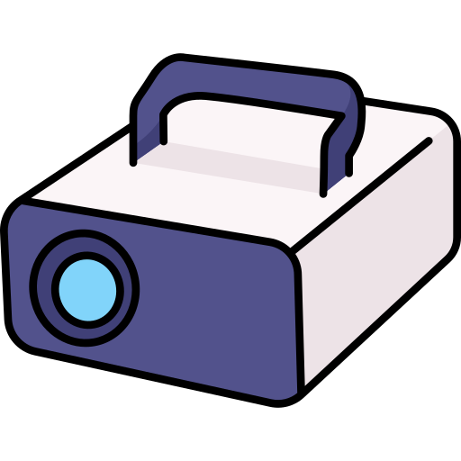 Movie projector Generic Thin Outline Color icon