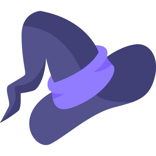 sombrero de bruja Generic Flat icono