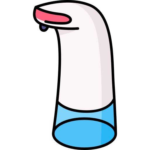 Dispenser Generic Thin Outline Color icon
