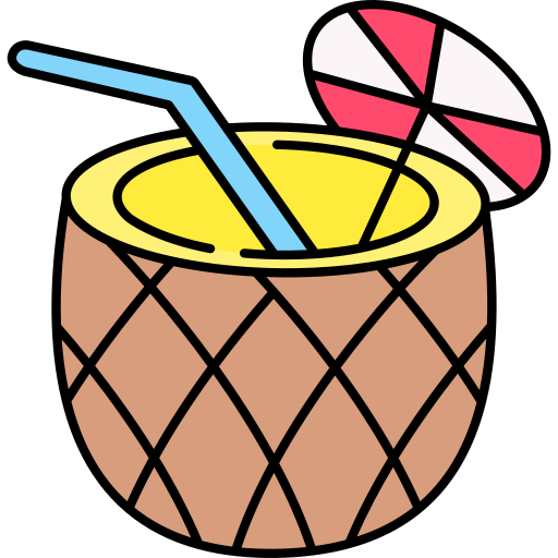 sok ananasowy Generic Thin Outline Color ikona