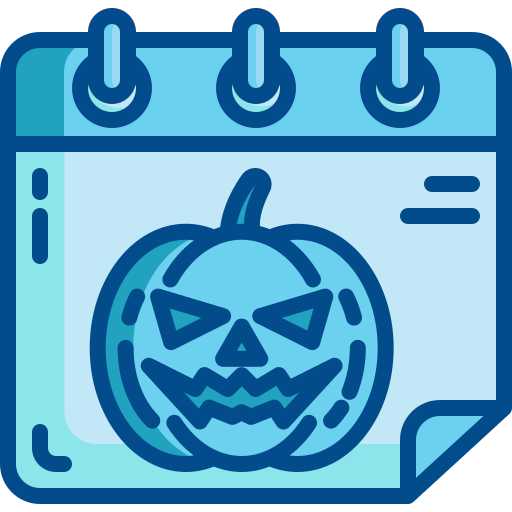 halloween Generic Blue ikona