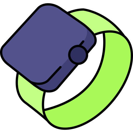 smartwatch Generic Thin Outline Color icon