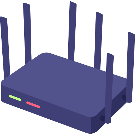 router senza fili Generic Flat icona