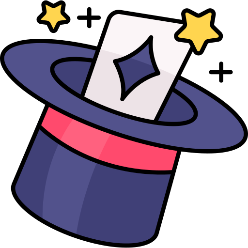 魔法の帽子 Generic Thin Outline Color icon