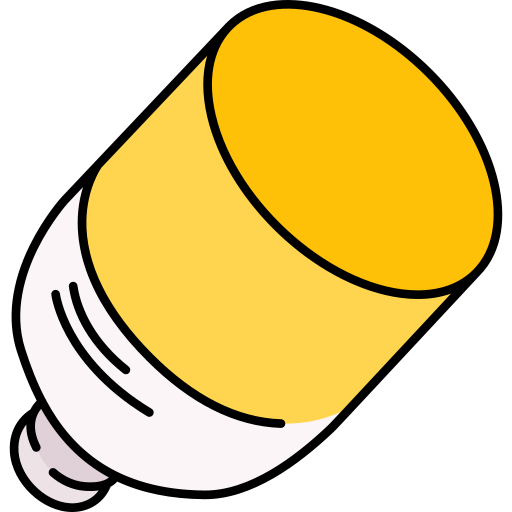 ampoule intelligente Generic Thin Outline Color Icône