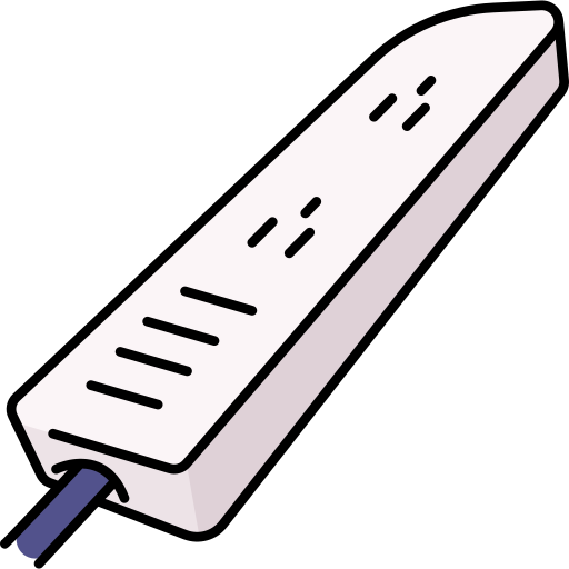 Power strip Generic Thin Outline Color icon