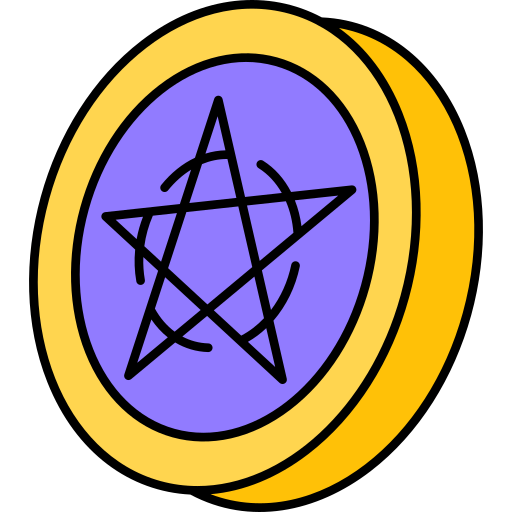 Pentacle Generic Thin Outline Color icon