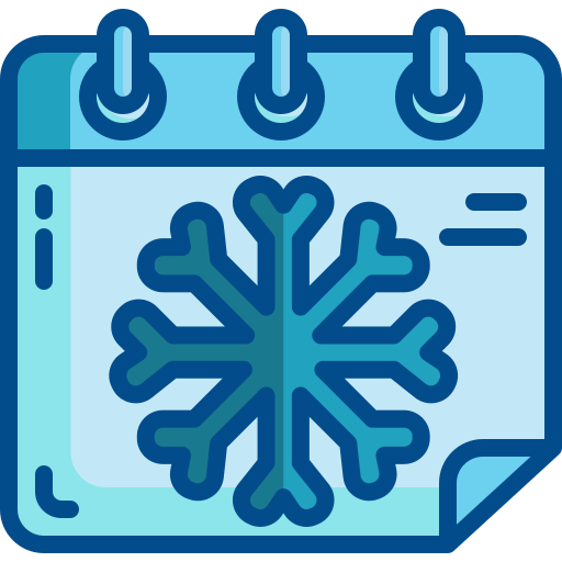 invierno Generic Blue icono